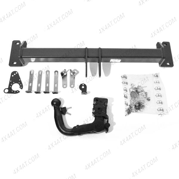 Swan neck detachable tow bar for BMW X3 2010-2017