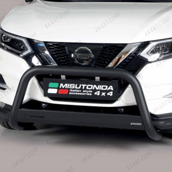 Nissan Qashqai 2017-2020 63mm Black Front A-Bar