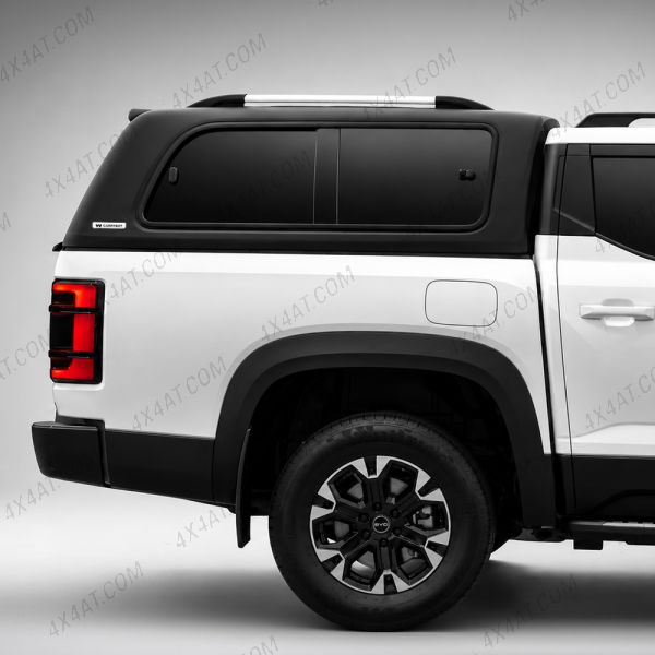 BYD Shark 6 2025- Carryboy SR5 Hardtop Canopy with Sliding Windows in Matt Black