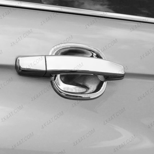 Set of 4 Chrome Door Handle Inserts for the Chevrolet Captiva 2006-2014