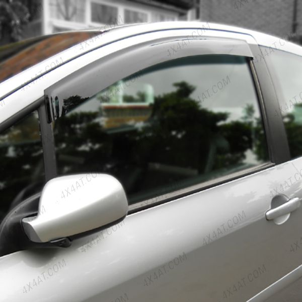 Peugeot 307 2002-2008 Front Pair of Stick-On Tinted Wind Deflectors