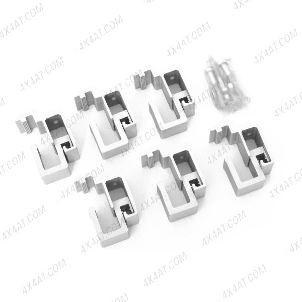 Set of 6 Carryboy fitting clamps