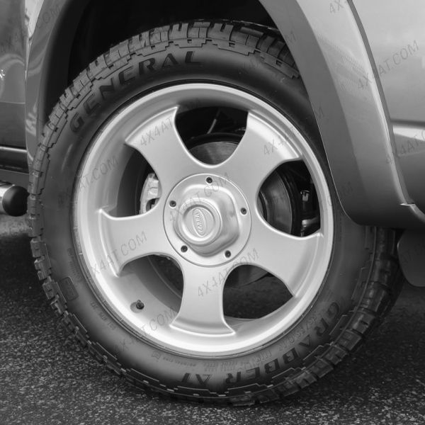 Mitsubishi L200 2015-2019 19" Cobra Grenada Alloy Wheel - Silver Finish