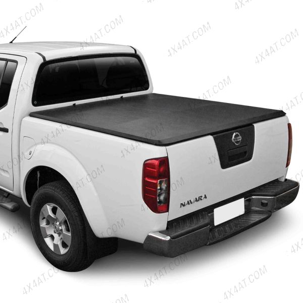 Nissan Navara D40 Double Cab 2005-2011 With C-Channels Tonneau Cover – Rail with Hidden Press Snap
