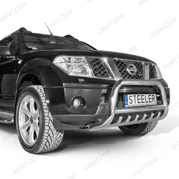 Nissan Navara D40 2005-2010 Stainless Steel Bull Bar (Not V6)