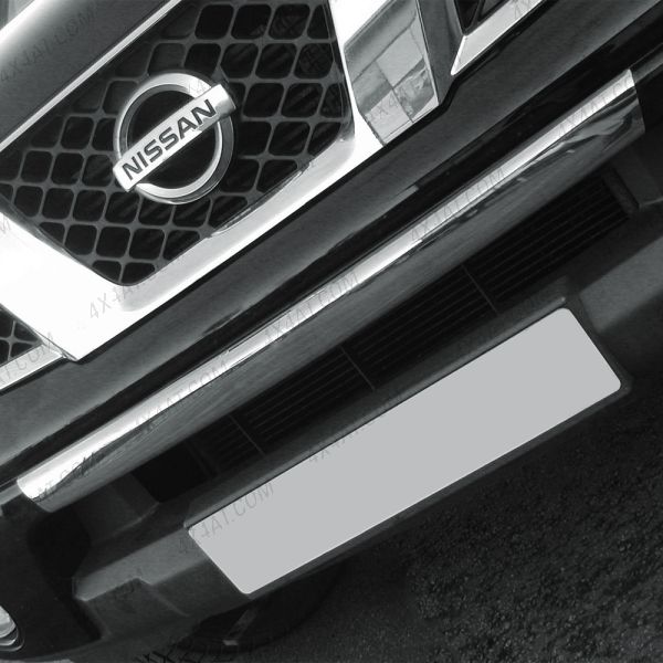 Nissan Navara D40 Stainless Steel Lower Bumper Trim