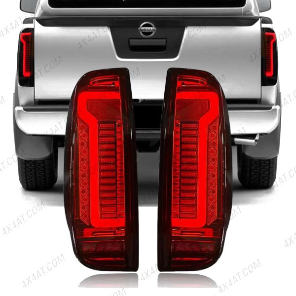 Smoked Rear Lights for Nissan Navara D40 2005 to 2015