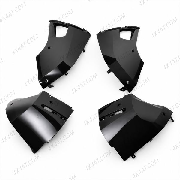 Land Rover Defender 2020- Gloss Black Bumper Caps - Set of 4