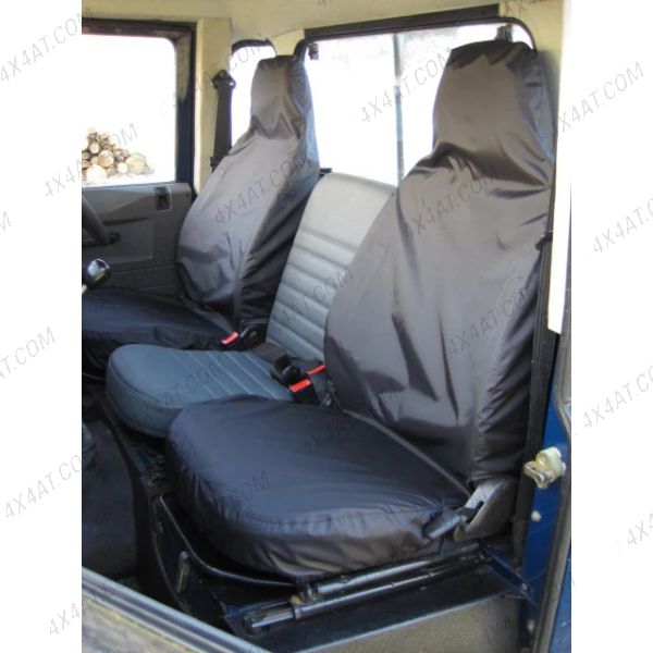 Land Rover Defender 1983-2007 Pair of Waterproof Front Seat Covers
