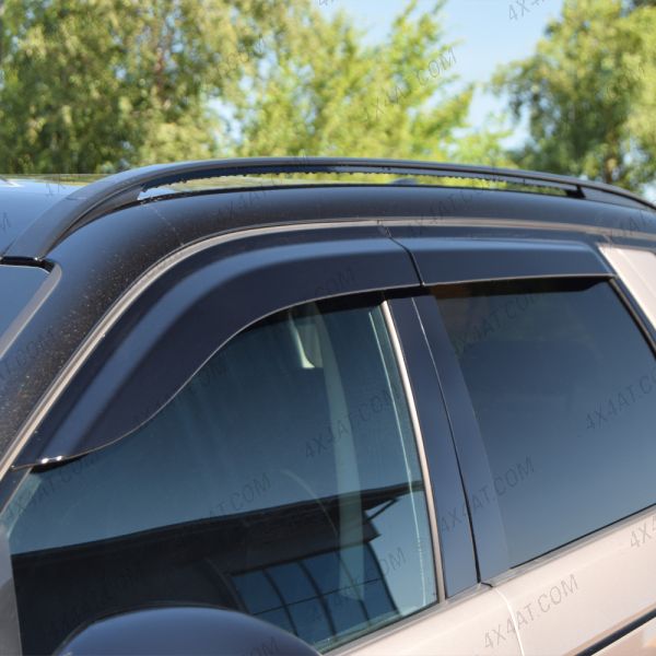  Land Rover Discovery 2017- Set of 4 Stick-On Tinted Wind Deflectors