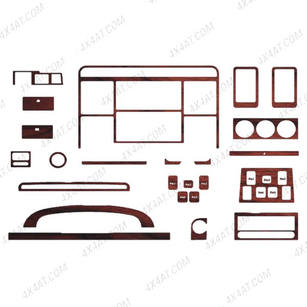Land Rover Discovery 1998-2004 Wooden Dashboard Trim Kit