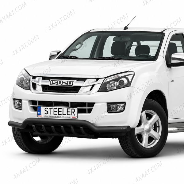 Isuzu D-Max 2012-2016 70mm Stainless Steel Spoiler Bar with Axle Bars