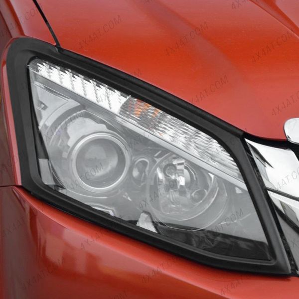 Isuzu D-Max 2012-2016 Matt Black Headlight Covers