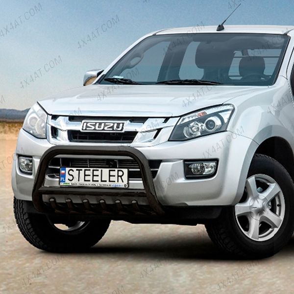 Isuzu D-Max 2012-2016 76mm A-Bar black powder coating