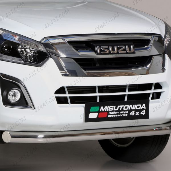 Misutonida stainless steel spoiler bar fitted to a 2012 Isuzu D-Max