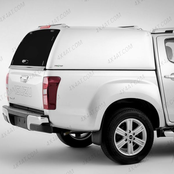 Isuzu D-Max 2017-2020 ProTop Tradesman Canopy in 529 Titanium Silver - Glass Rear Door