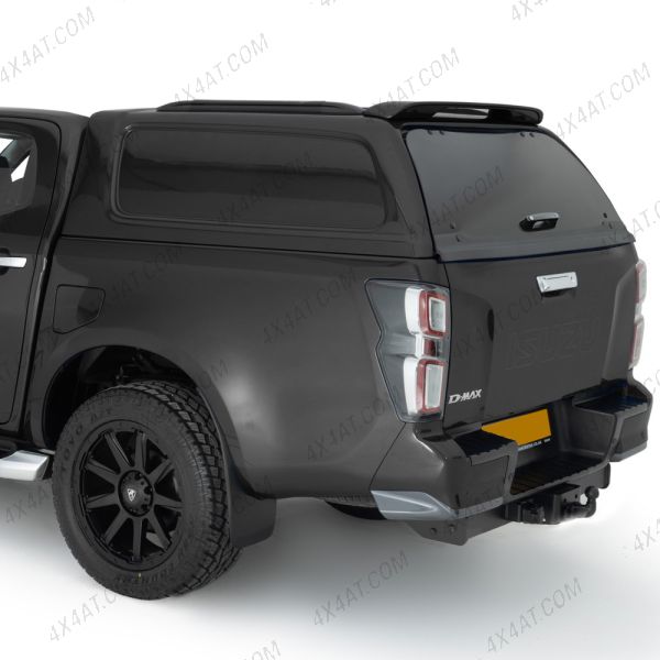 Black Aeroklas Canopy for D-Max 2025 Onwards Double Cab