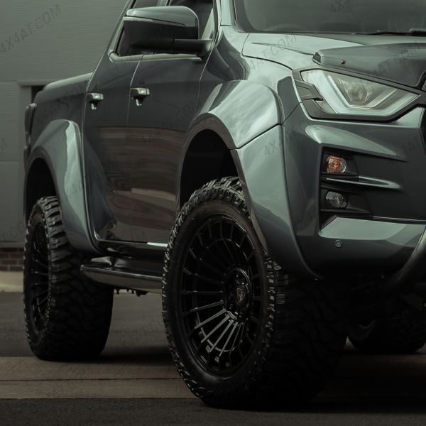 Isuzu D-Max Monster Wheel Arch Extensions in Primer