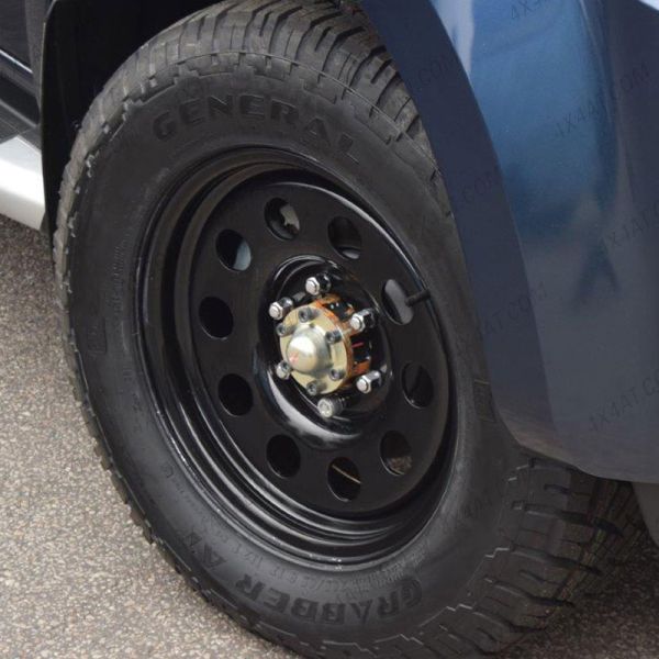 Isuzu D-Max 17x8 Black Steel Wheels