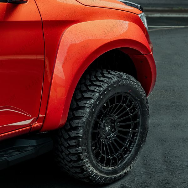 Wide Arches in Valencia Orange for Isuzu D-Max 2021 Onwards