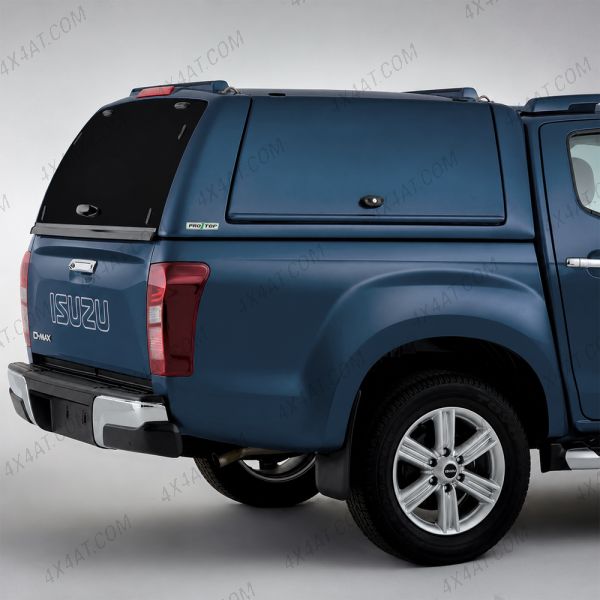 Ex-Demo Isuzu D-Max 2017-2020 ProTop Gullwing Canopy with Glass Rear Door in 521 Nautilus Blue