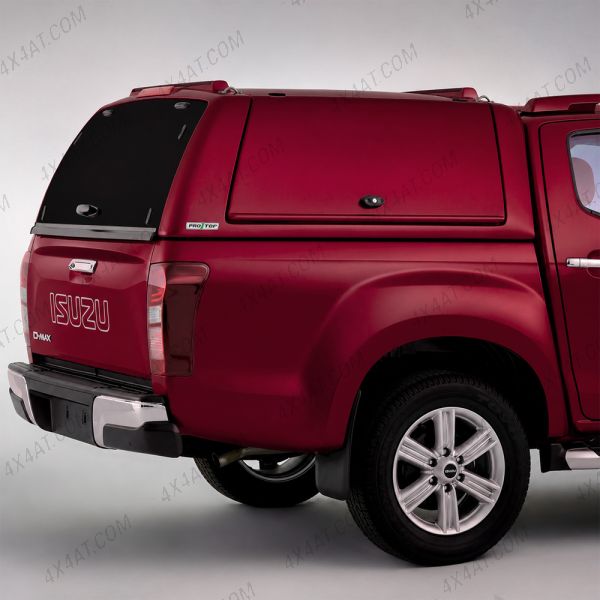 Ex-Demo Isuzu D-Max 2017-2020 ProTop Gullwing Canopy with Glass Rear Door in 564 Spinel Red