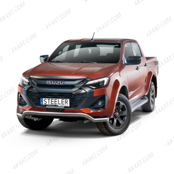 Isuzu D-Max 2025- 70mm Stainless Spoiler Bar