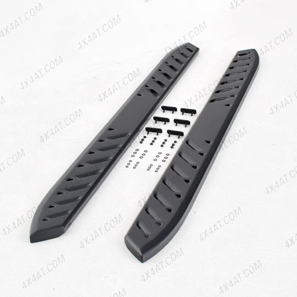 Toyota Hilux 2021- Black Shark Side Steps
