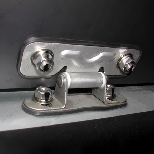 Pair of Aeroklas Hardtop Stainless Steel Hinges