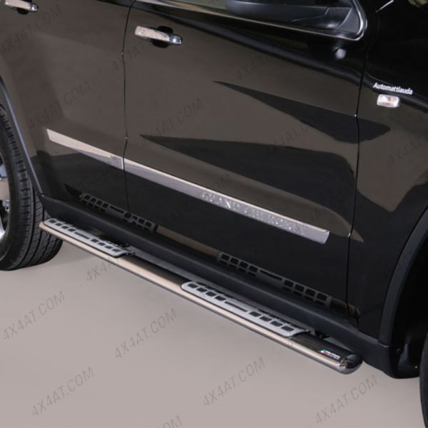 Jeep Grand Cherokee 2010-2014 Stainless Steel Side Bars with Steps