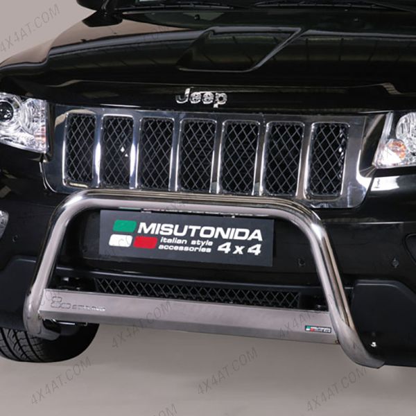 Jeep Grand Cherokee 2010-2014 Stainless Steel A-Frame Bull Bar