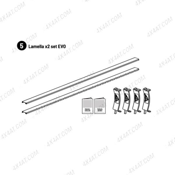 Ford Ranger 2023- Mountain Top EVOm / EVOe Set of 2 Lamellas