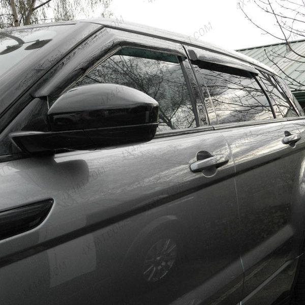 Range Rover Evoque 2011-2018 Set of 4 Stick-On Tinted Wind Deflectors