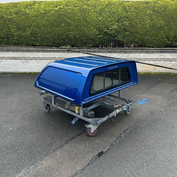 Ex-Demo VW Amarok 2010-2020 Aeroklas Commercial Canopy in 5Z5Z Ravenna Blue