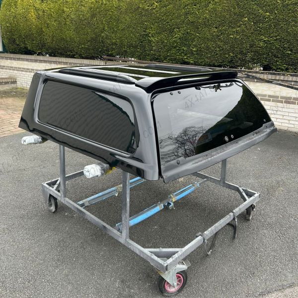 Ex-Demo Isuzu D-Max 2021-2024 Aeroklas E-Tronic Commercial Canopy in 569 Onyx Black