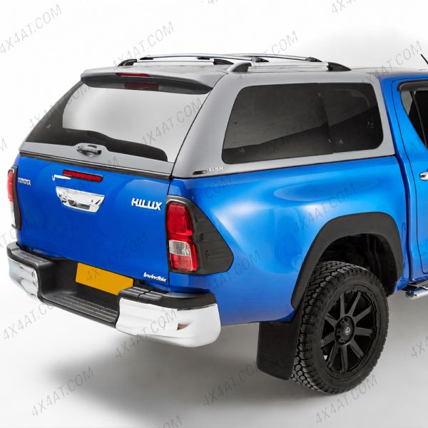 Toyota Hilux 2016- Alpha GSR Hardtop Canopy - Paintable Primer Finish