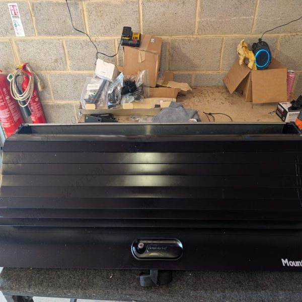 Ford Ranger Mountain Top Roll - Black Roller Shutter