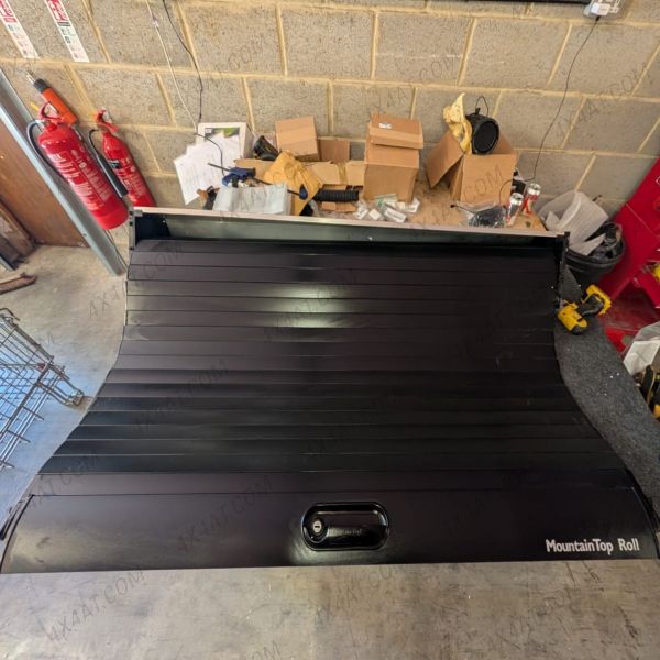 Ford Ranger Mountain Top Roll - Black Roller Shutter