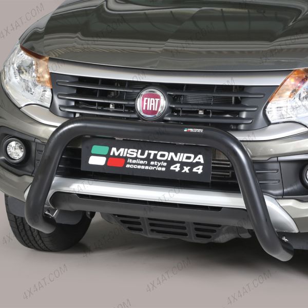 Fiat Fullback 76mm Black Stainless Steel Styling A-Bar