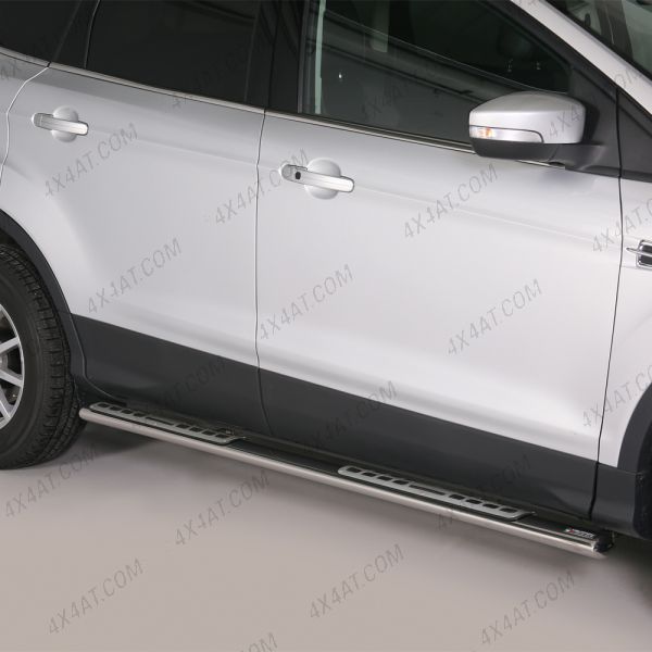 Ford Kuga 2012-2016 Stainless Steel Side Bars with Steps