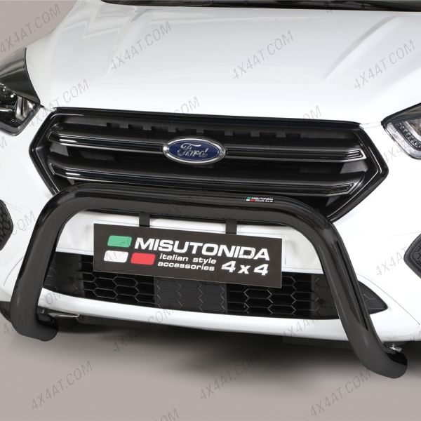76mm Black Bull Bar for Ford Kuga Facelift 2016-2019 