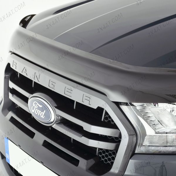 Dark Smoke Bonnet Guard for Ford Ranger 2019 to 2022