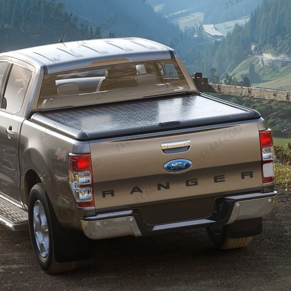 Mountain Top Chequer Plate Lift-Up Lid for 2012-2022 Ford Ranger