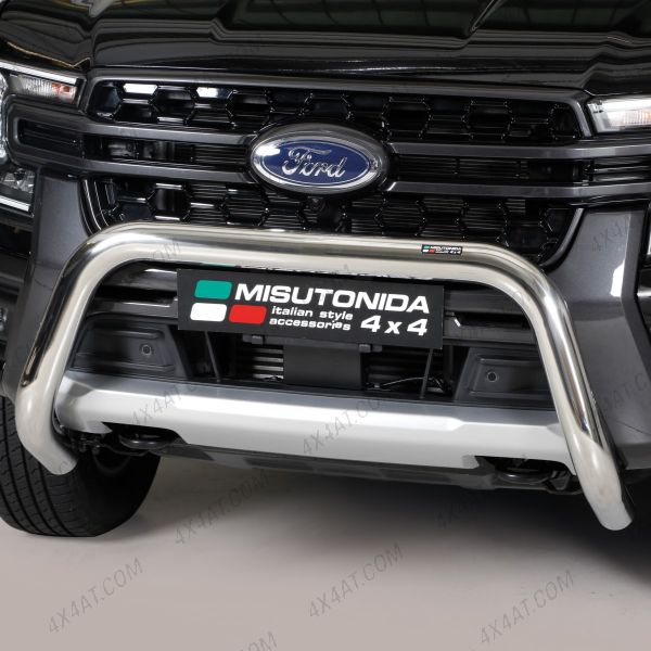 Ford Ranger 2023- 76mm Stainless Steel Bull Bar