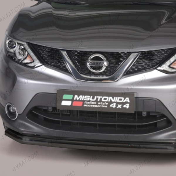 Nissan Qashqai 2014-2016 63mm Black Spoiler Bar
