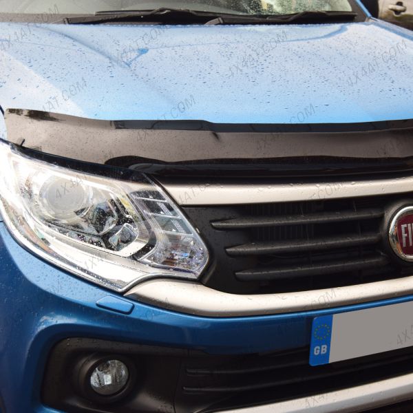 Fiat fullback with dark tinted bonnet guard