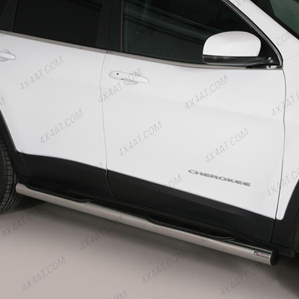 Jeep Cherokee 2014- Stainless Steel Side Bars