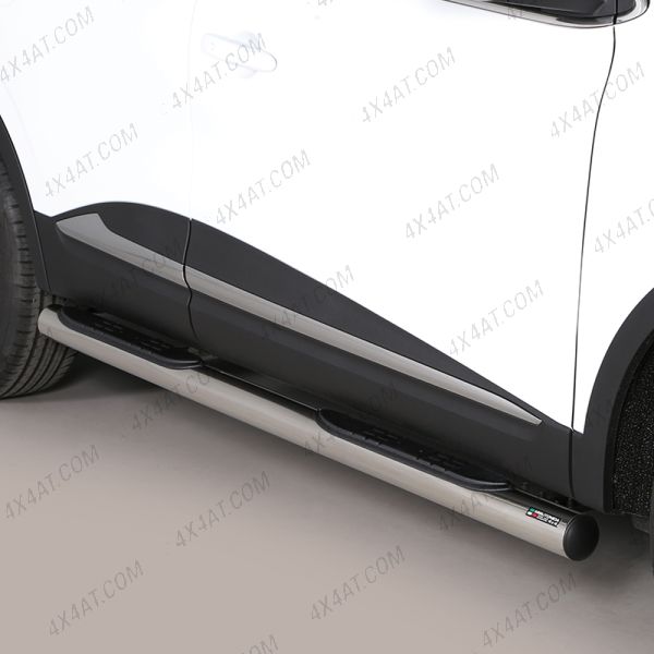 Renault Kadjar 2015-2018 76mm Stainless Steel Side Bars