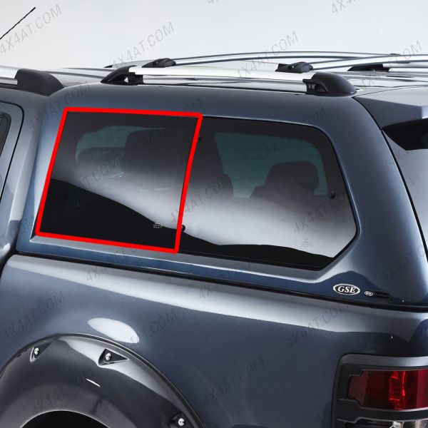 Alpha GSE Hardtop LH Fixed Side Glass - Ranger T6 / Ranger 2023- and Mitsubishi L200 Long Bed