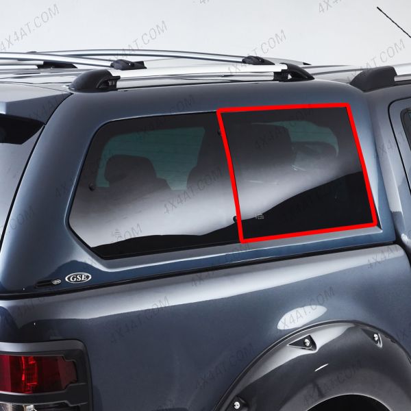 Alpha GSE Fixed Right-Hand Side window - D40 / Isuzu D-Max 2012-2017 and VW Amarok 2011-2017
